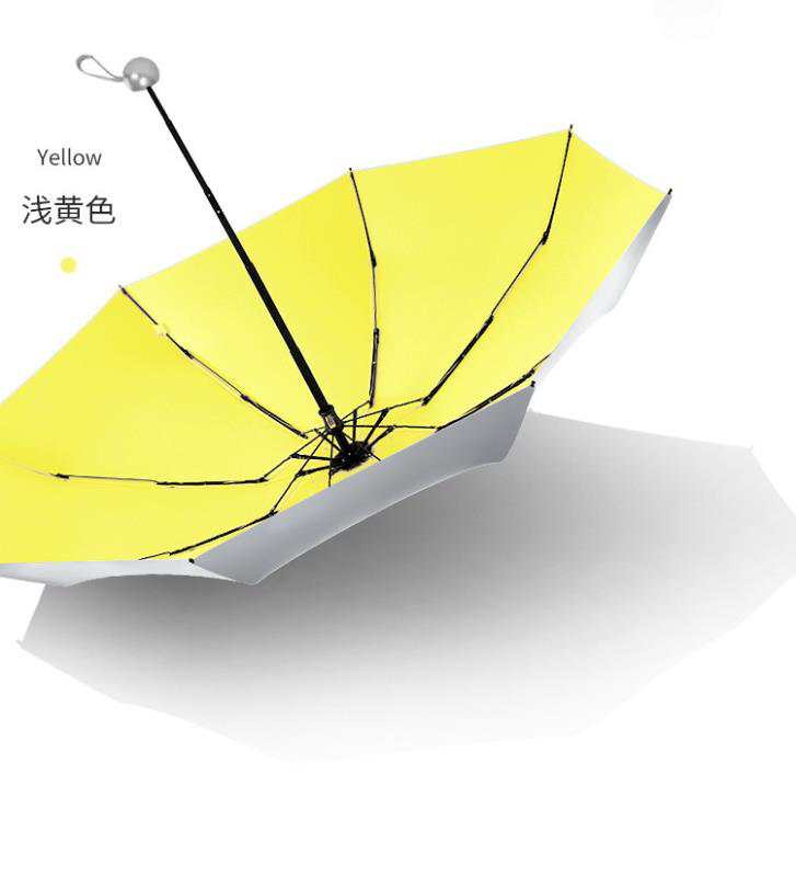 五折钛银防晒霜防紫外线遮阳伞晴雨伞两用太阳伞防晒伞详情图5