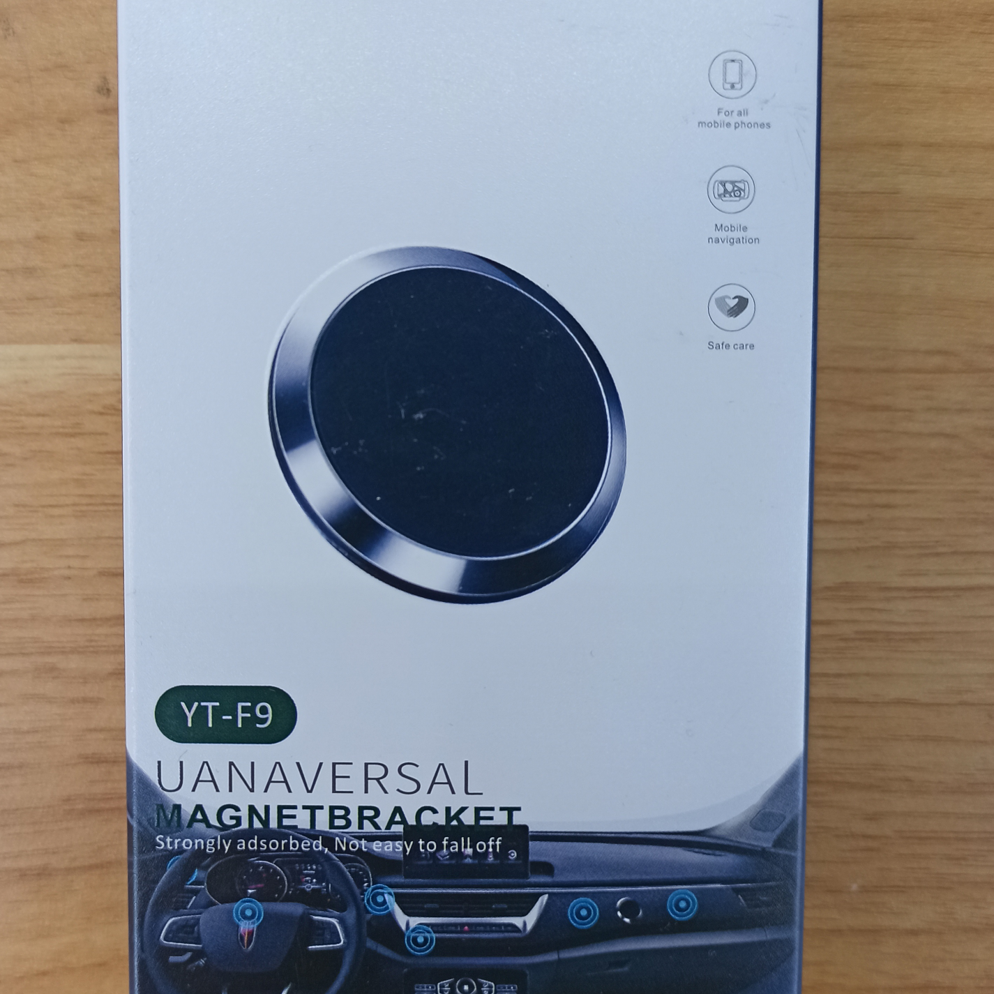 手机车载支架磁吸汽车导航吸盘式磁力铁车用支撑万能型仪表台货车