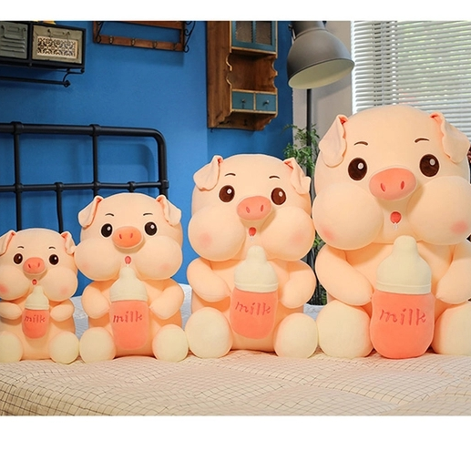 Knot shy mining pig doll plush toy bear doll doll Teddy panda children's Chinese Valentine's Day gift