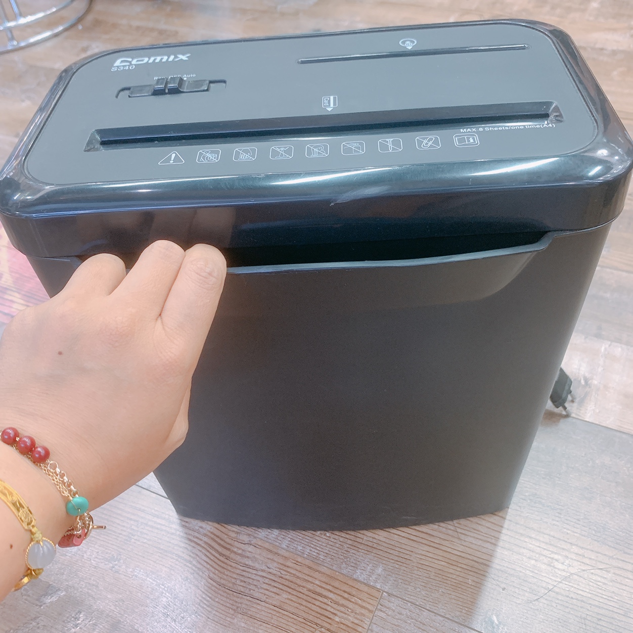 Shredder, concerted shredder