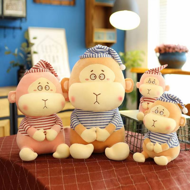 进口商品 儿童毛绒玩具 创意压床娃娃 羊绒质地 温馨陪伴 玩具礼品儿童玩具