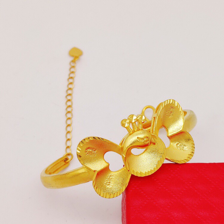 Sand car flower peacock bracelet