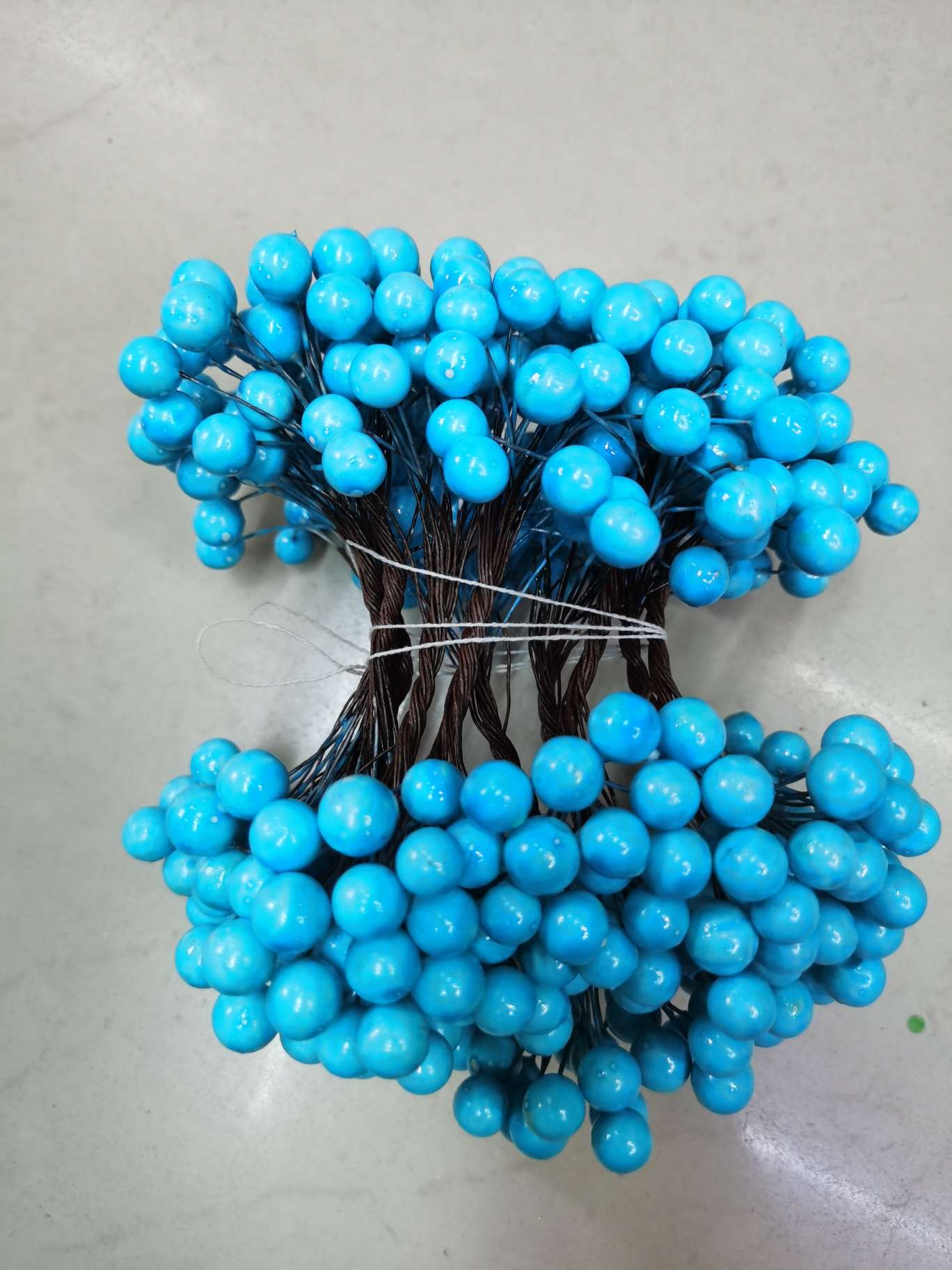 Baldy fruit Sky blue foam fruit Polystyrene 01 details Picture