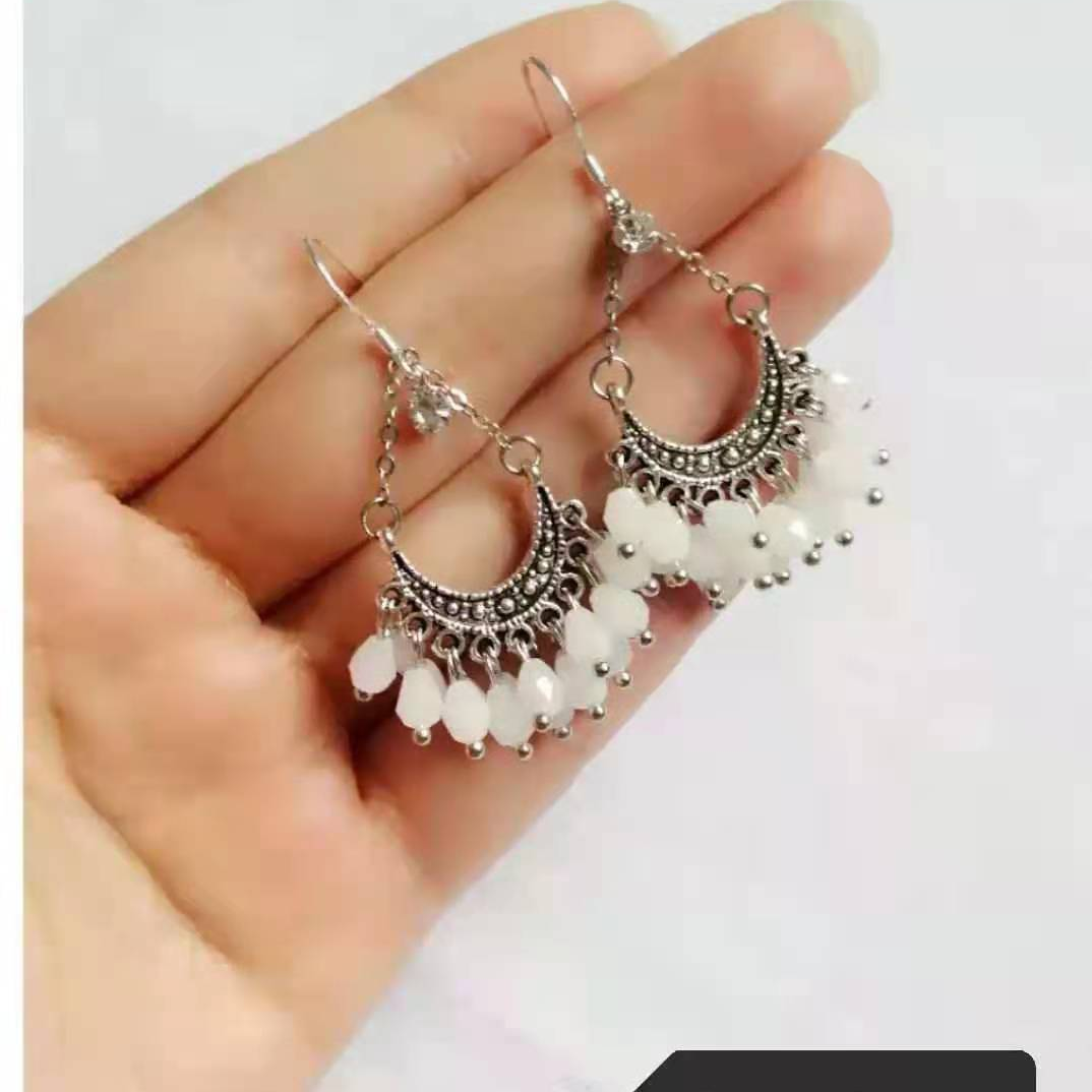 Personalized Fashion Earrings 2021 Trend Summer new retro all-in-one Indian earrings