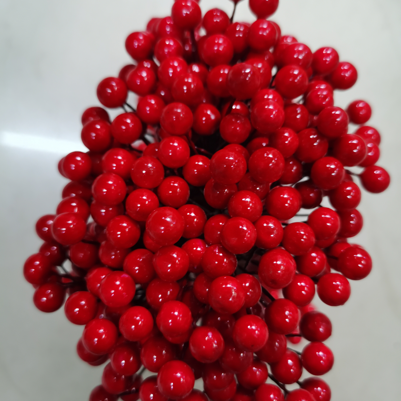 0.8 Bald fruit, big red foam fruit, Polystyrene 01