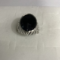 Electric white K color preserving alloy material open inlaid modeling popular fashion all-match men's and women's open ring 13