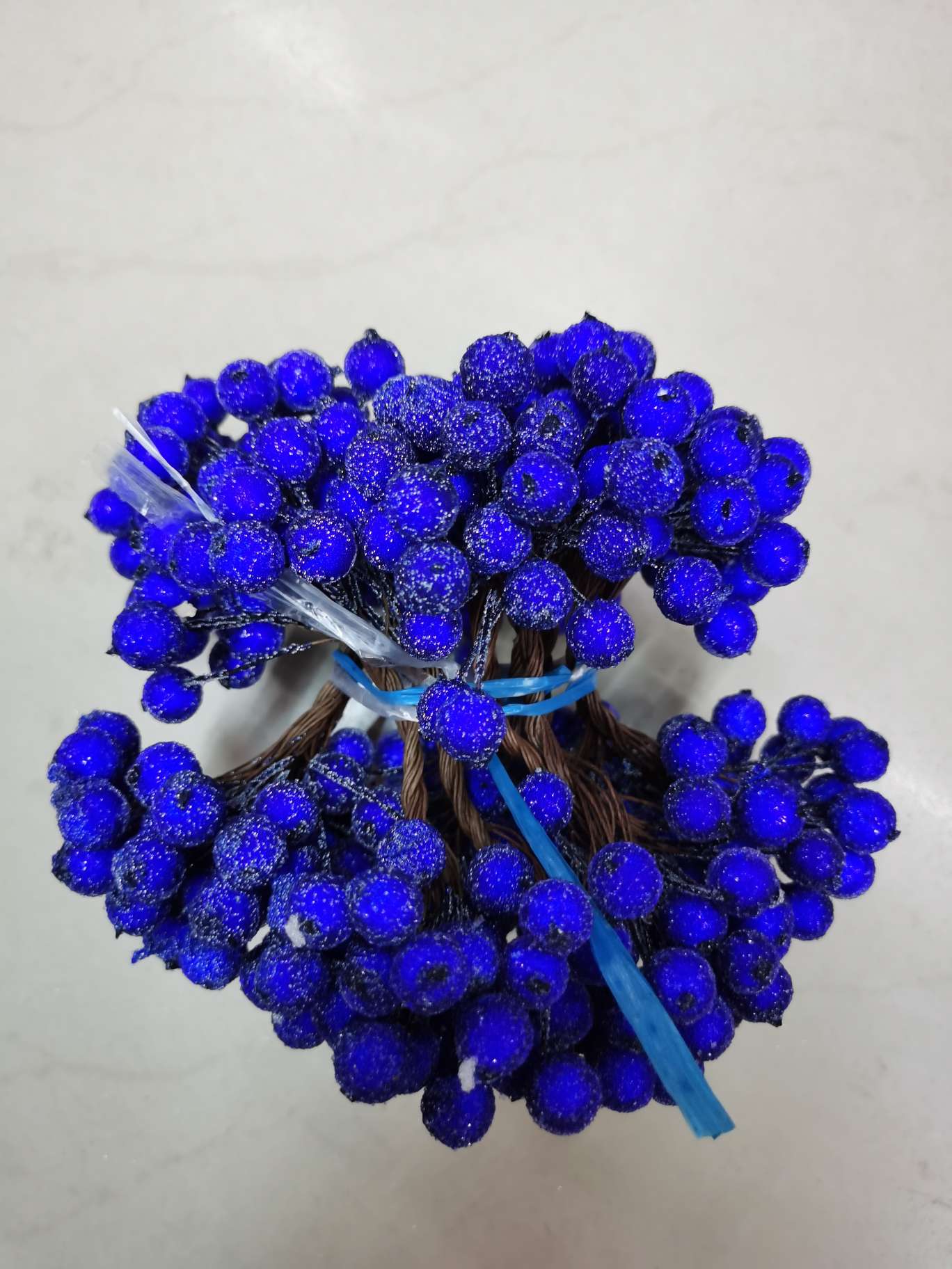 Baldy Fruit: Sapphire Blue Foam Fruit Polystyrene 01 details Picture