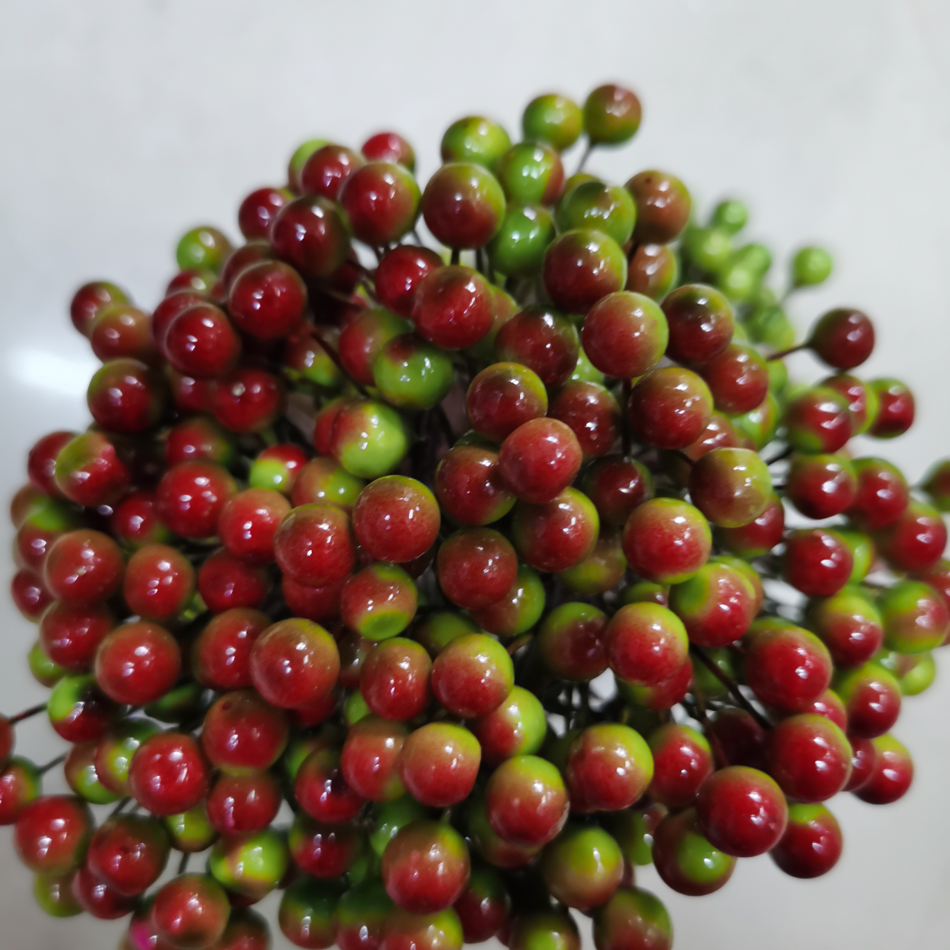 0.8 Bald fruit red and green foam fruit Polystyrene 01