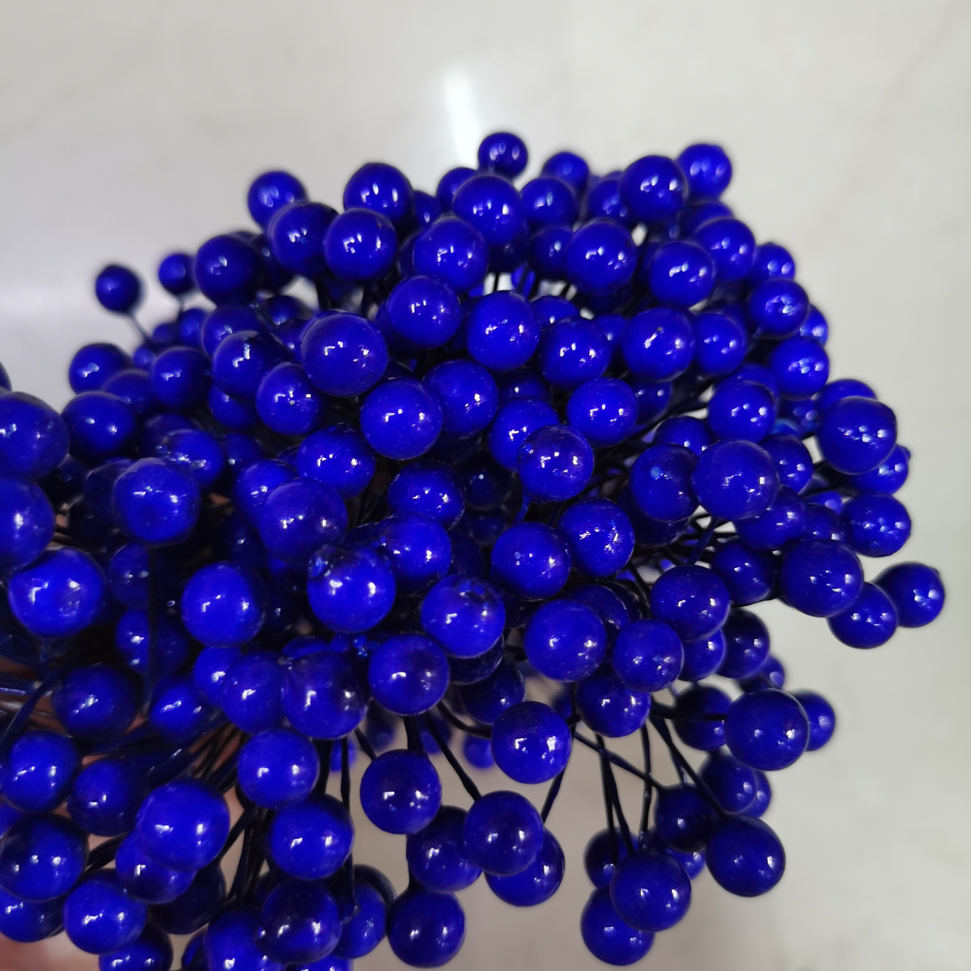 0.8 Bald-headed fruit, sapphire blue foam fruit, Polystyrene 01