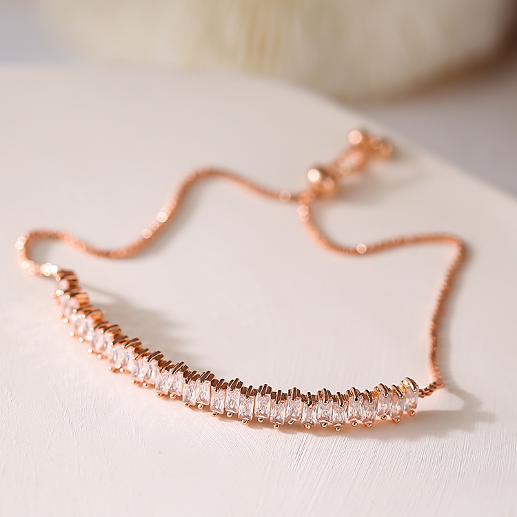 Advanced sense refined superflash zircon pull bracelet women bracelet ladies all fashion bracelet 16