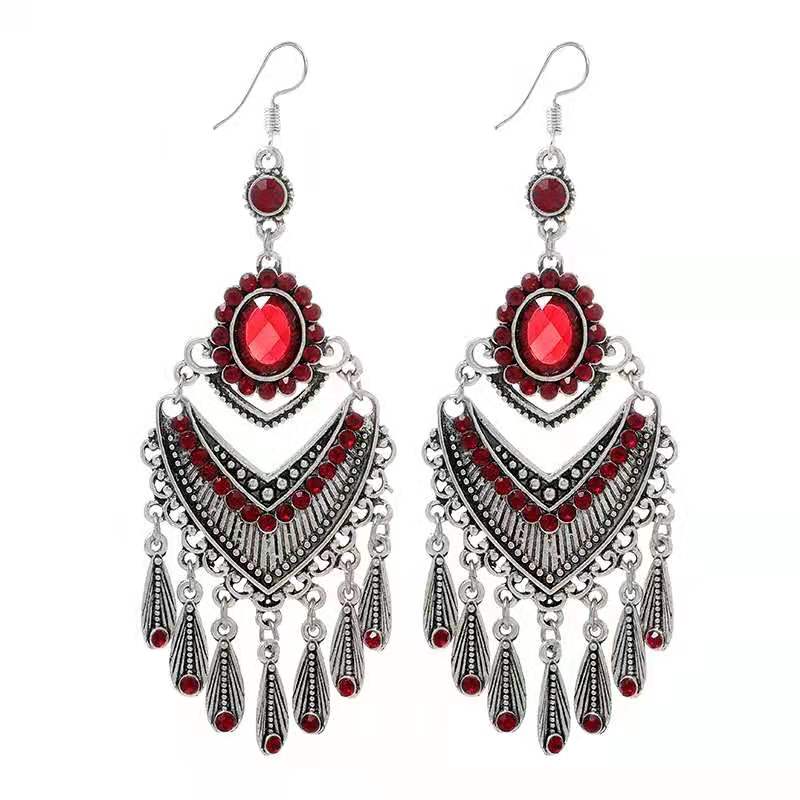 Personalized fashion earrings 2021 trend new retro everything with Indian style earrings