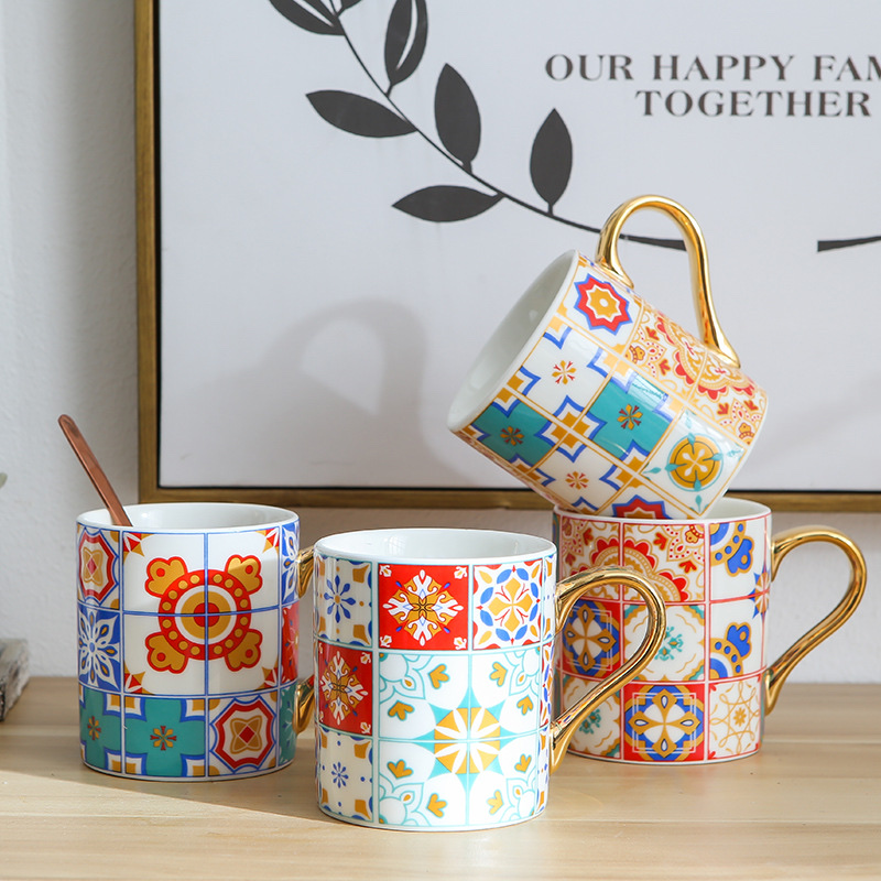 For direct sales, wholesale and retail of light luxury mugs and coffee cups, please consult pic 7