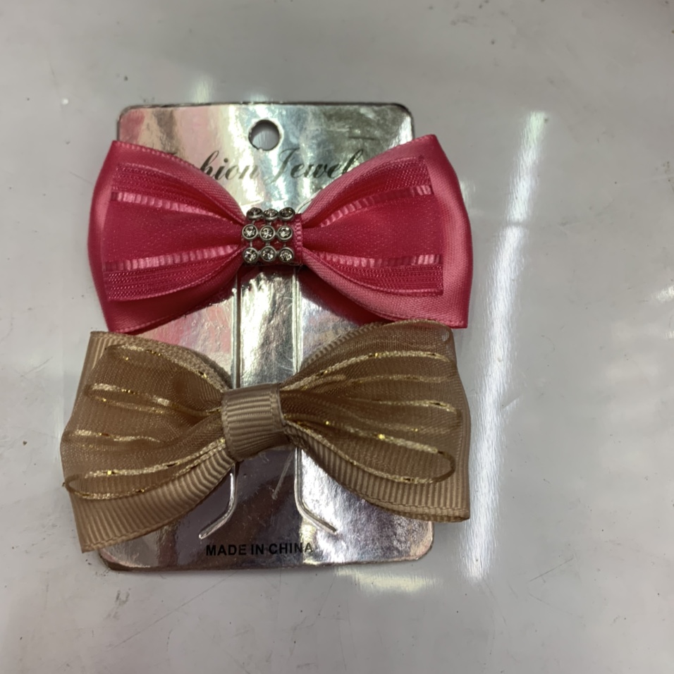 New Korean version mixed mixed color bow hairpin 58