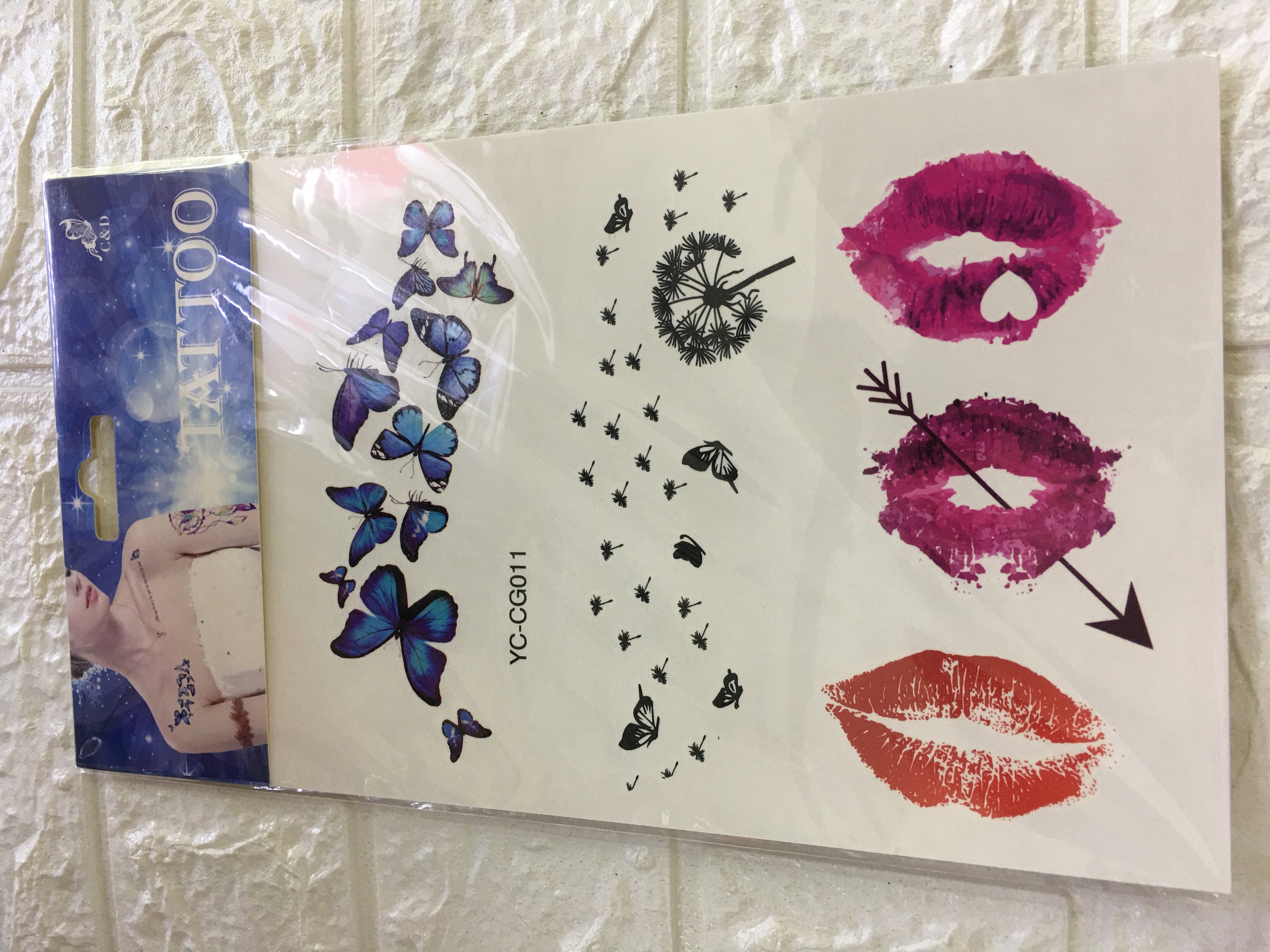 Tattoo Sticker 6 Application Scenario