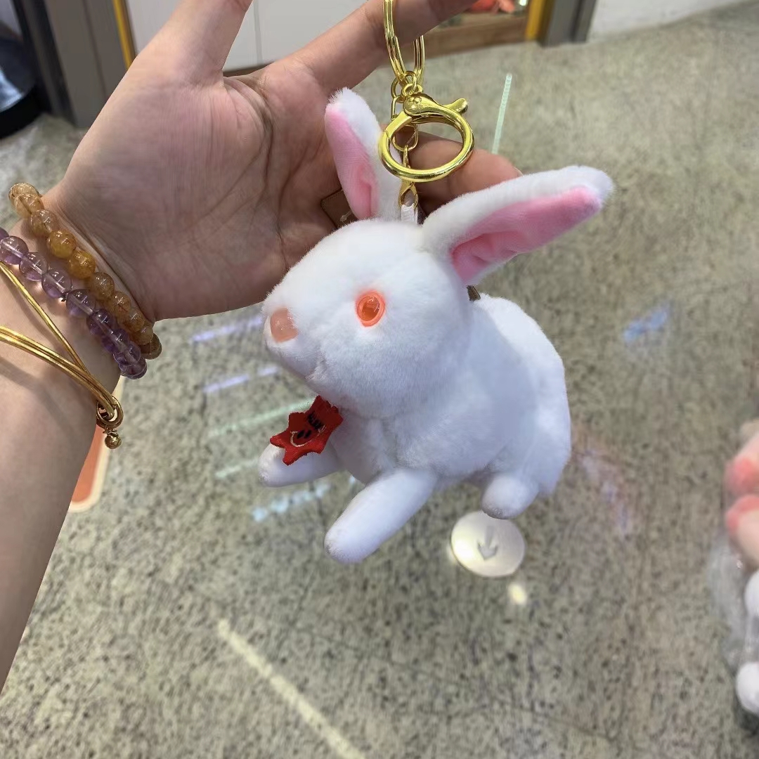 柏文熊领结害羞熊公仔毛绒玩具熊玩偶布娃娃泰迪熊猫儿童七夕礼物白：