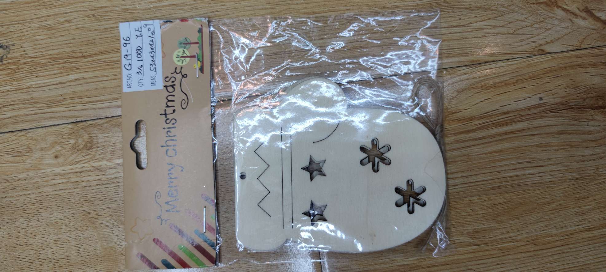 8080 木头片挂件 每包三片 欢迎询价细节图
