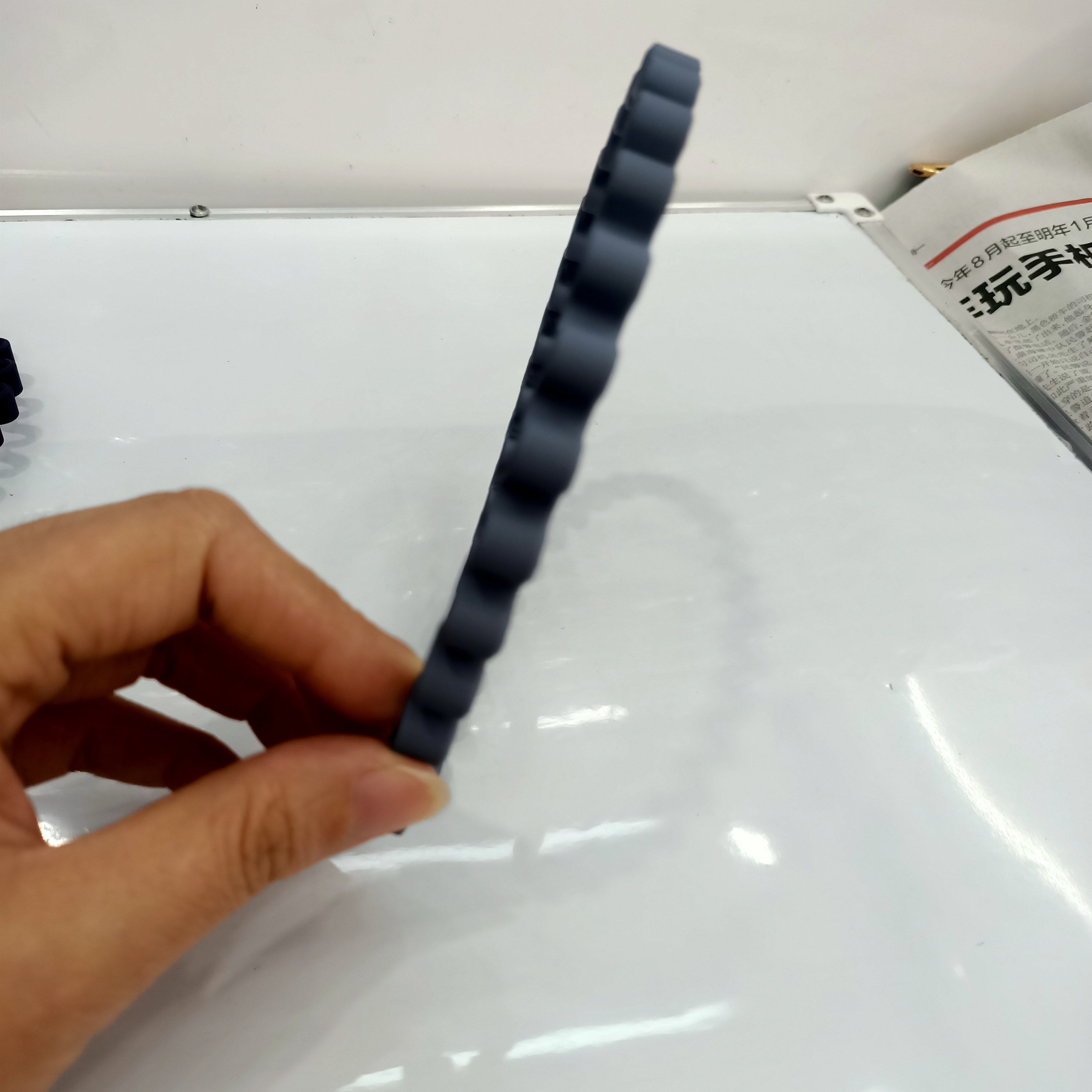 0.8 Instant noodles rubber paint head buckle grey thumbnail