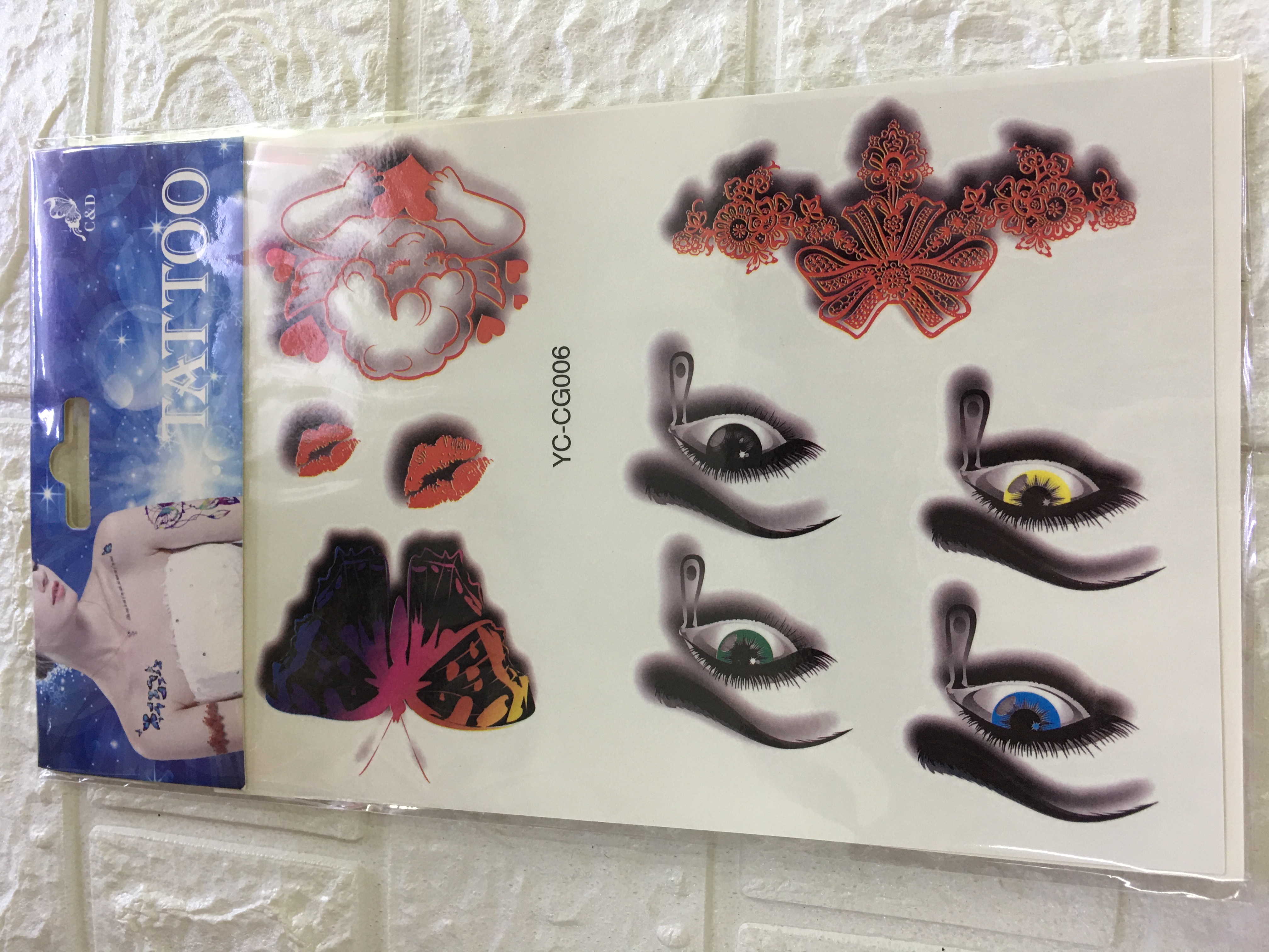 Tattoo Sticker 11 Specification image