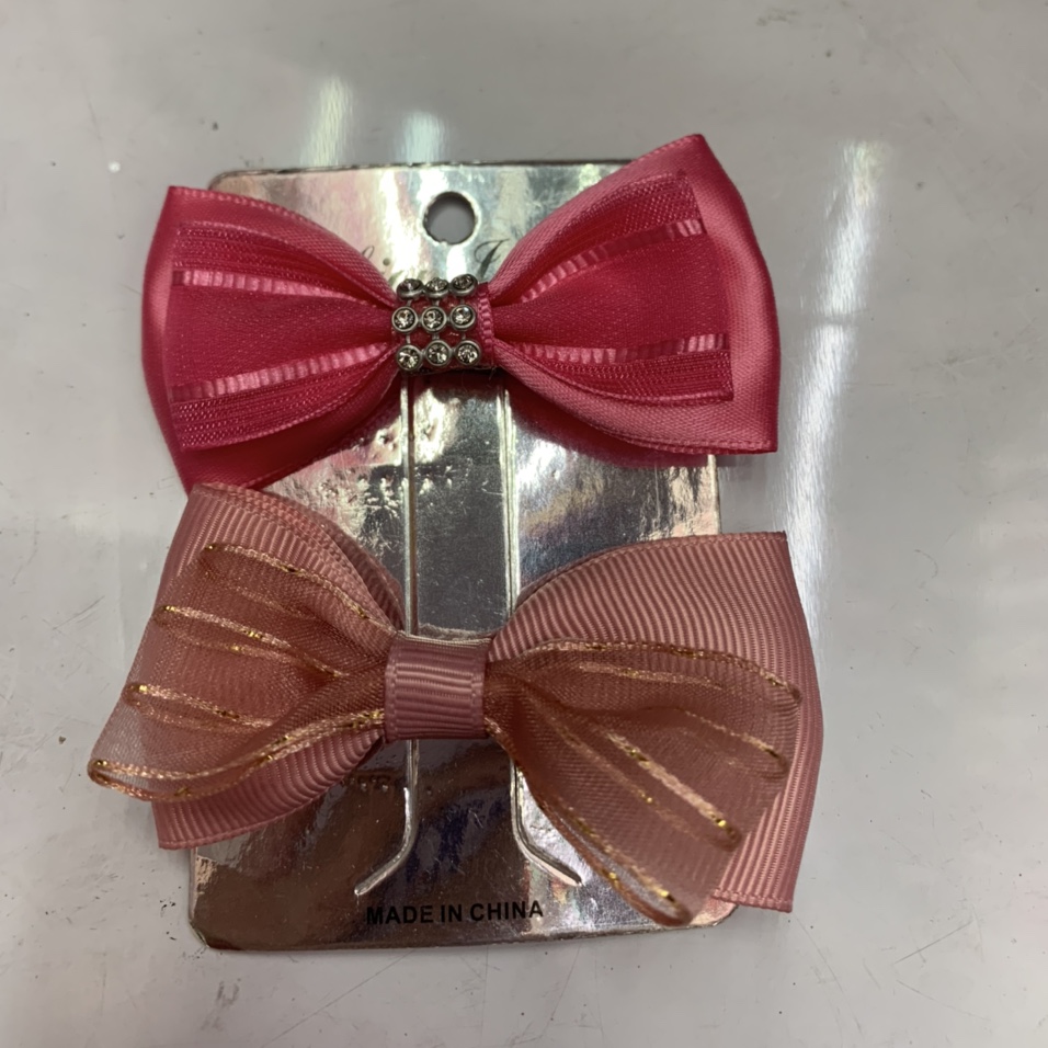 New Korean version mixed mixed color bow hairpin 56