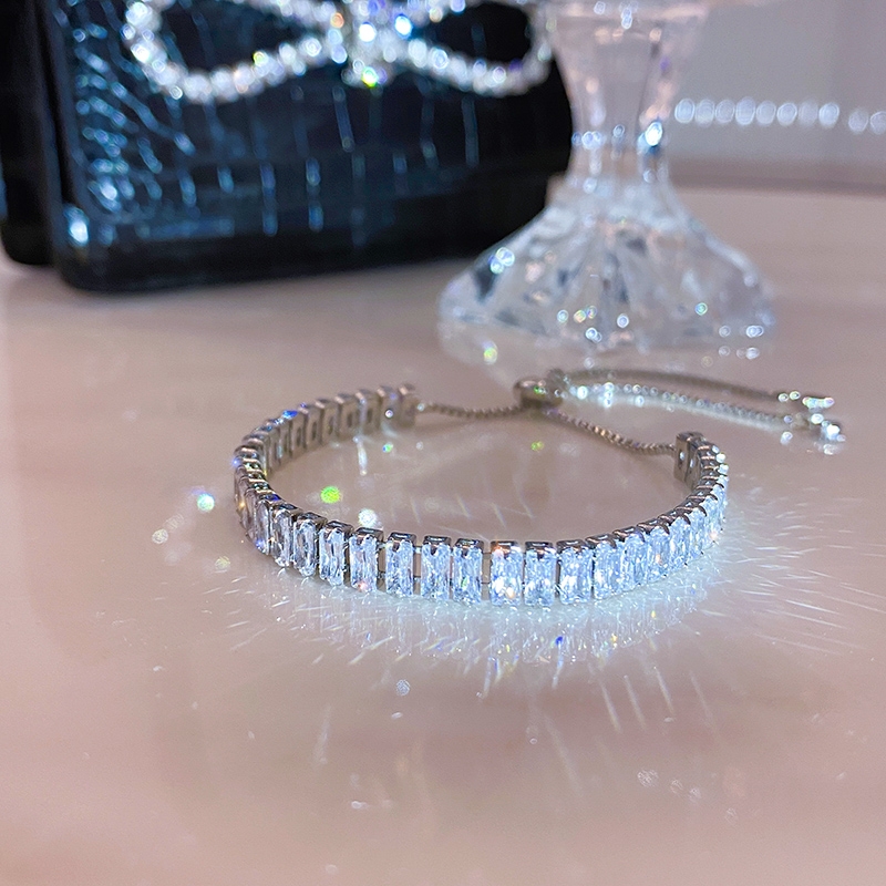 Advanced sense exquisite superflash zircon pull bracelet female bracelet ladies all fashion bracelet 20