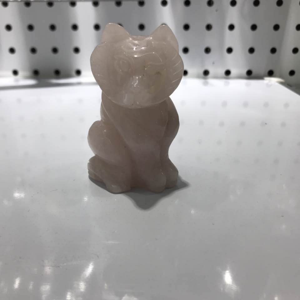 Rose quartz fox