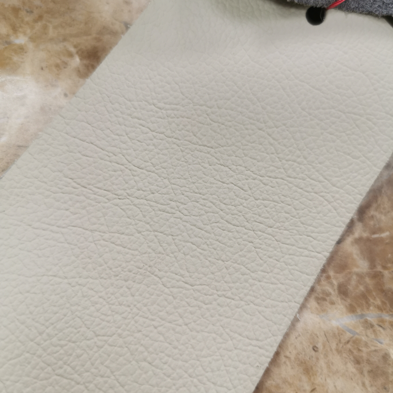 Beige microfiber leather sofa leather leather fabric manufacturers direct sales popular
