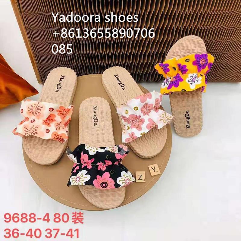 DORA Shoes Beach floral sweet flip-flops