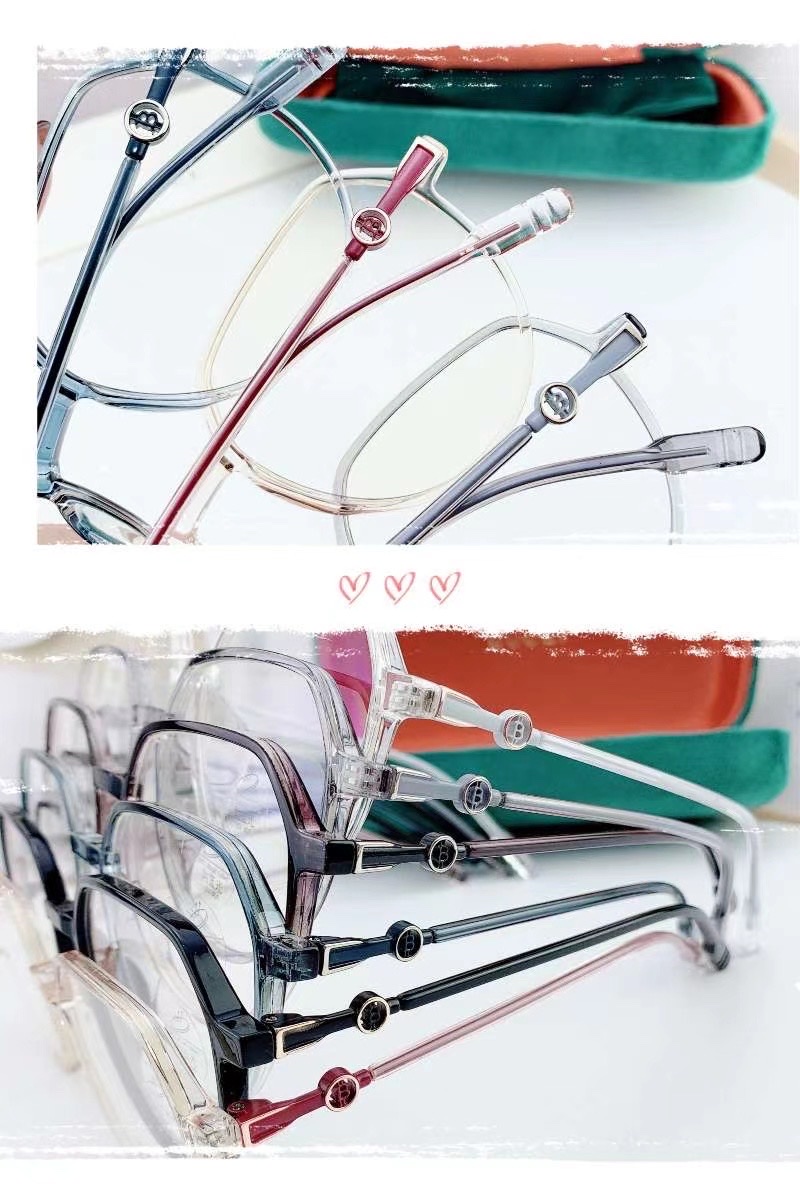 0761 近视眼镜女有度数可配超轻黑框大框素颜神器透明眼睛镜框大脸显瘦详情图3