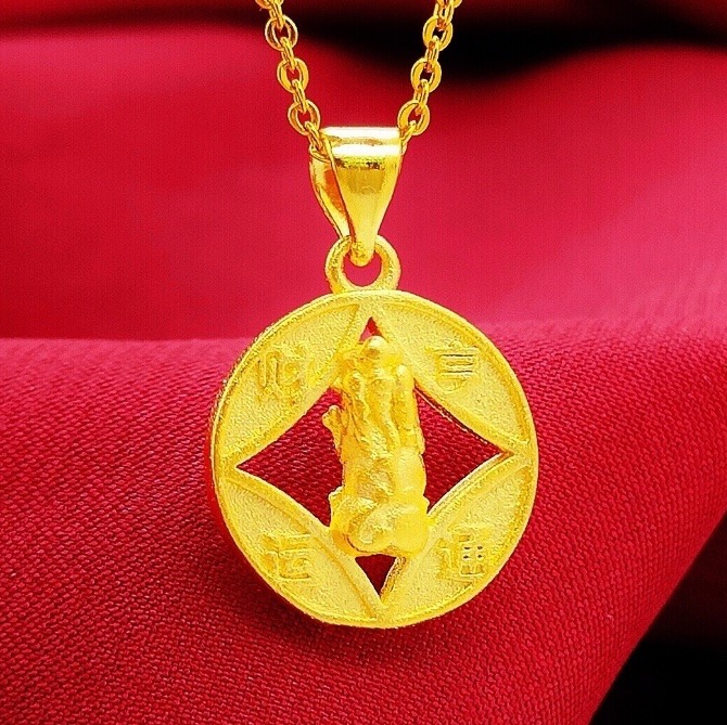 Brave bronze pendants,