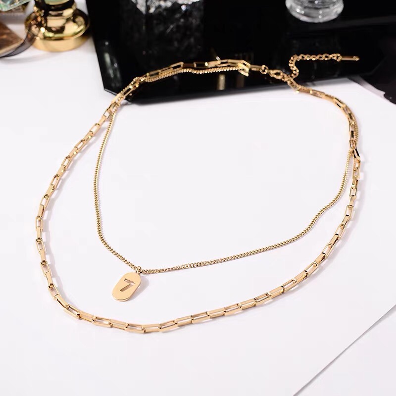 Necklace female summer temperament necklace network explosion live explosion popular necklace 700 thumbnail