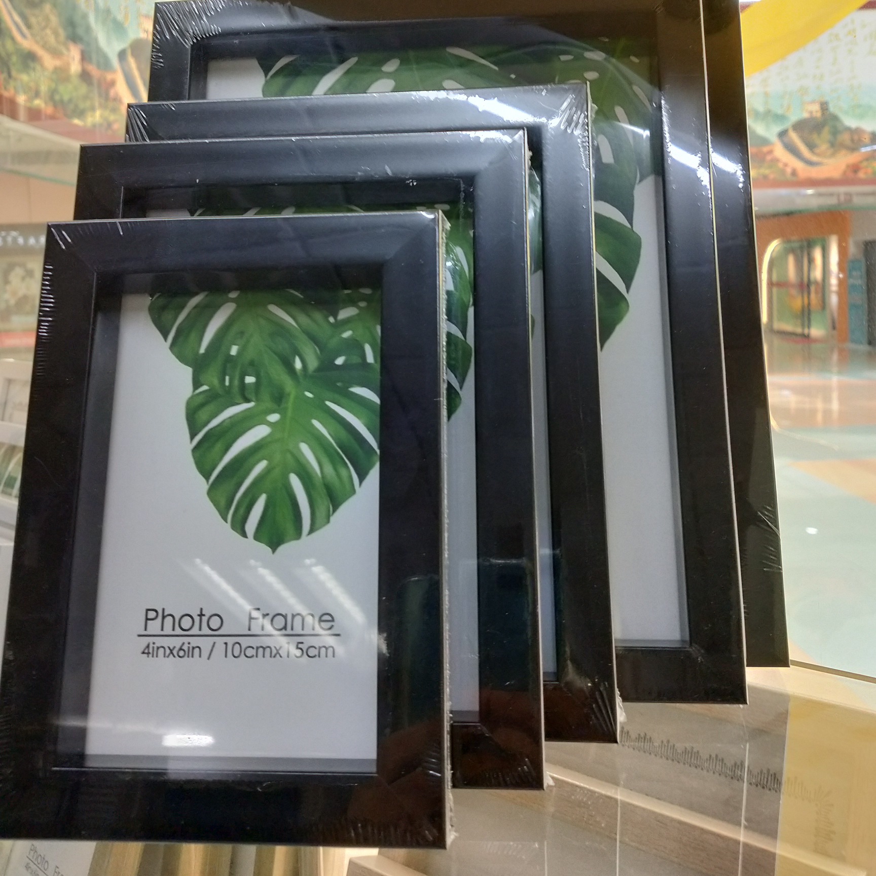 Decorative painting photo frame ornament set