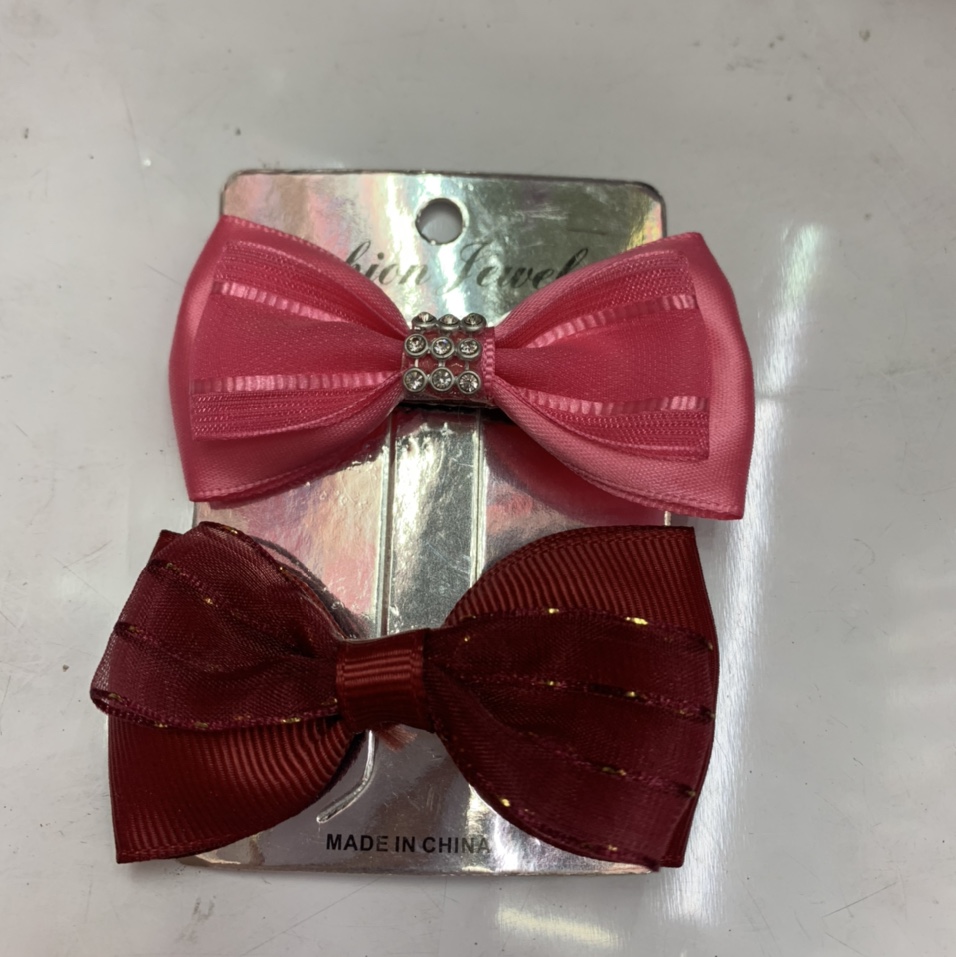 New Korean version mixed mixed color bow hairpin 59