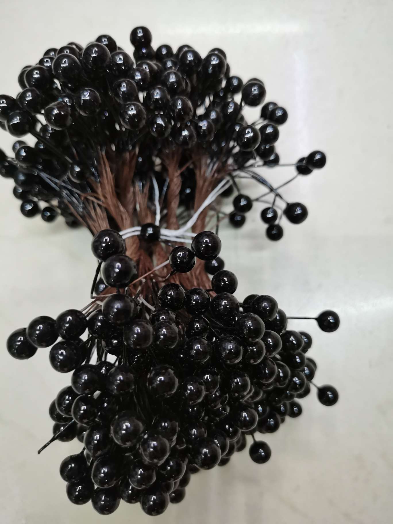 0.8 Bald fruit, black foam fruit, Polystyrene 01 pic 1