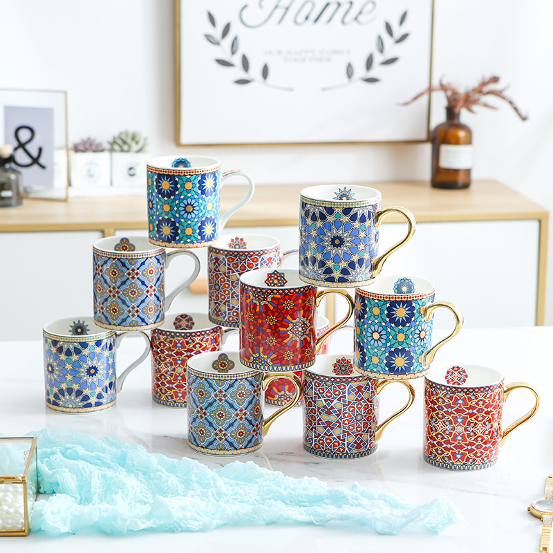 For direct sales, wholesale and retail of light luxury mugs and coffee cups, please consult pic 4