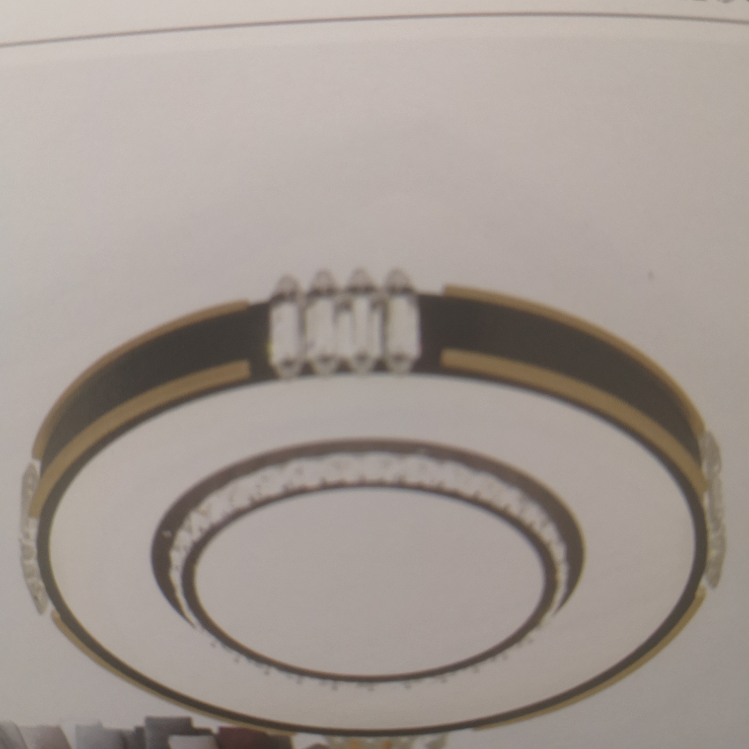 The ceiling lamp in the bedroom is simple and elegant with high illuminance The ceiling lamp in the bedroom is simple and elegant with high illuminance