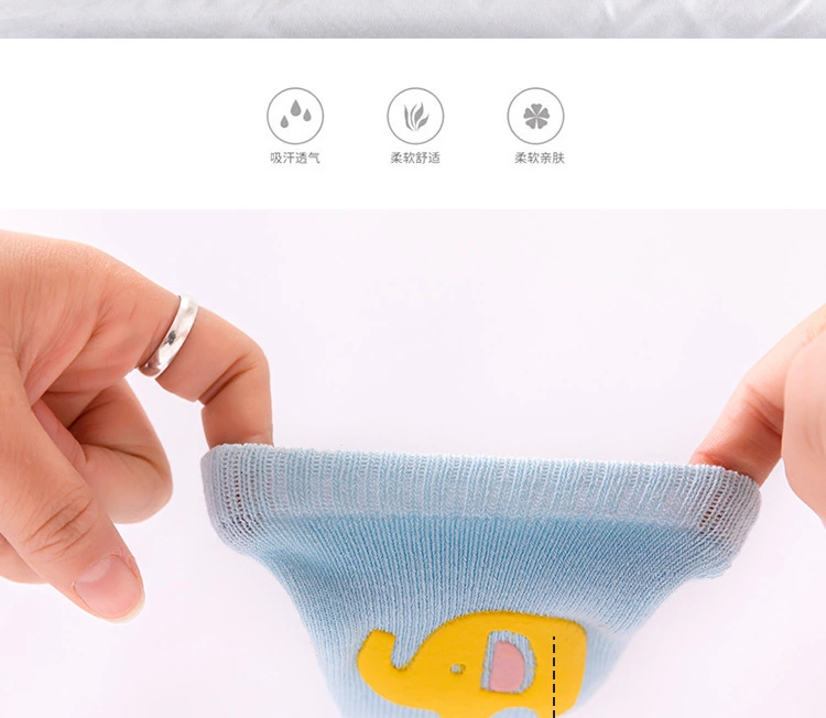 Cartoon Two-Color Spot-On Hoops Baby Elbow Brace Baby Toddler Crawling Knee Brace Children's Knee Brace Application Scenario