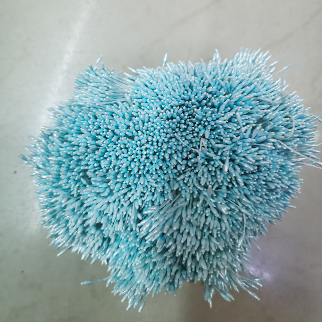 Zhu Guang 01 Light Blue flower core Gypsum 01