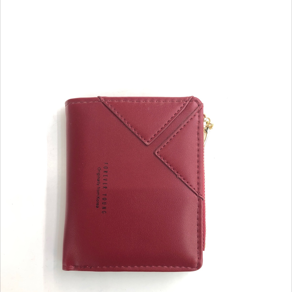 Simple and spliced short wallet details Picture