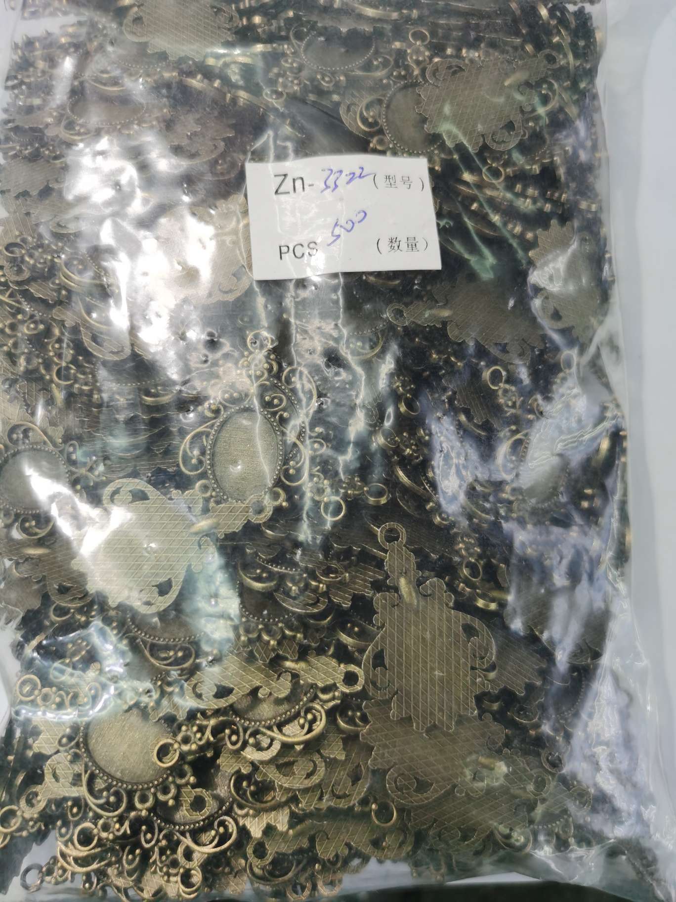 Zinc alloy Zn-3322 for jewelry accessories Application Scenario