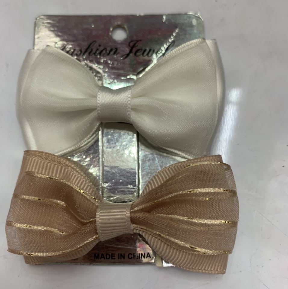 New Korean fashion bow mix mixed color hairpin 38
