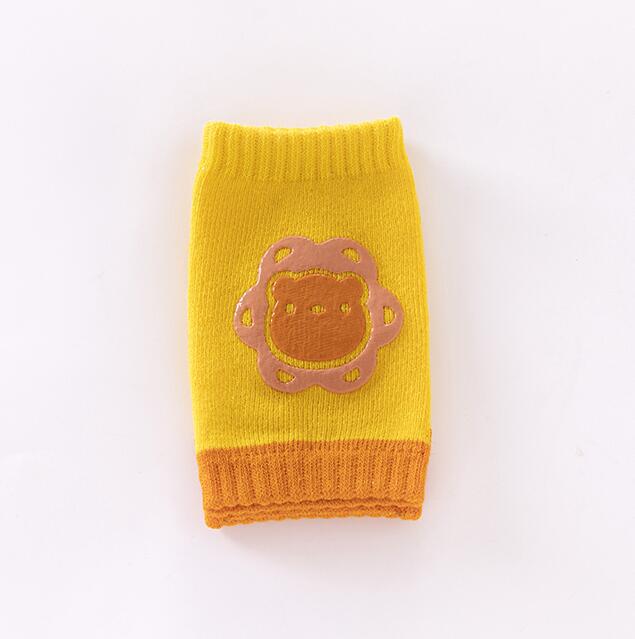 Cartoon Two-Color Spot-On Hoops Baby Elbow Brace Baby Toddler Crawling Knee Brace Children's Knee Brace Item Picture
