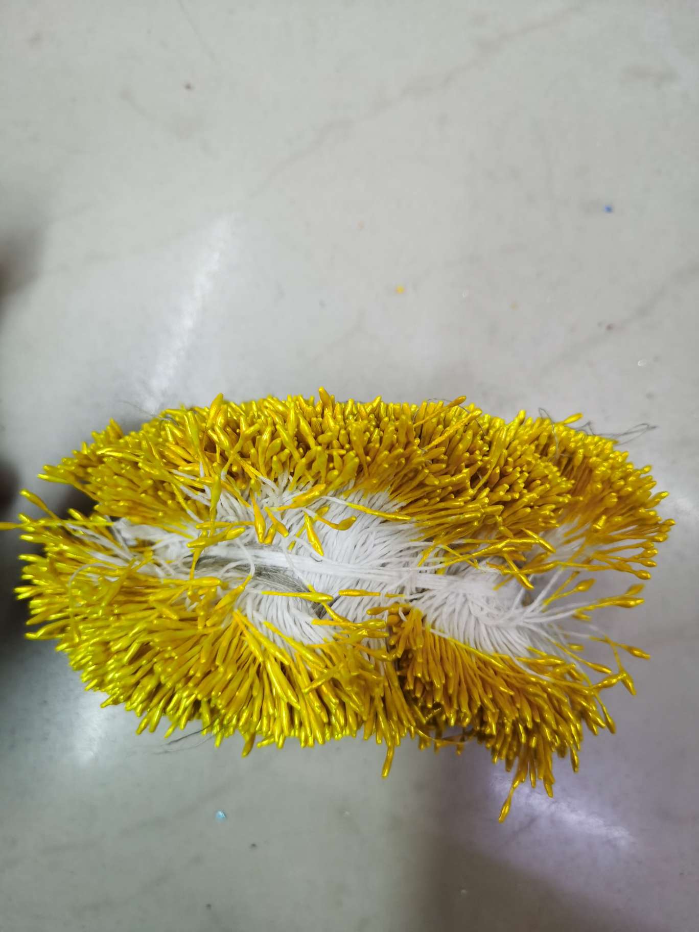 Zhu Guang 01 Yellow flower core Gypsum 01 pic 1