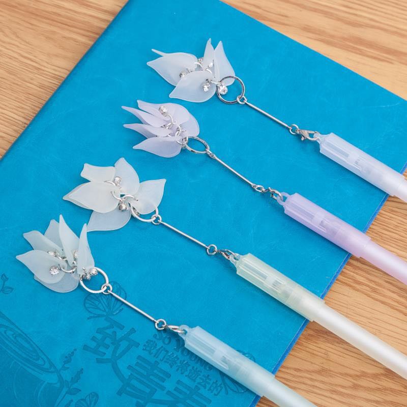 钻石叶子中性笔