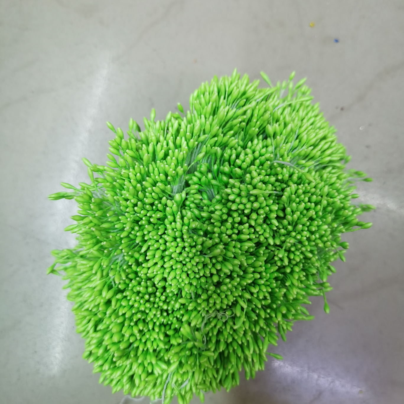 Zhu Guang 01 Fluorescent Green Flower Core Gypsum 01