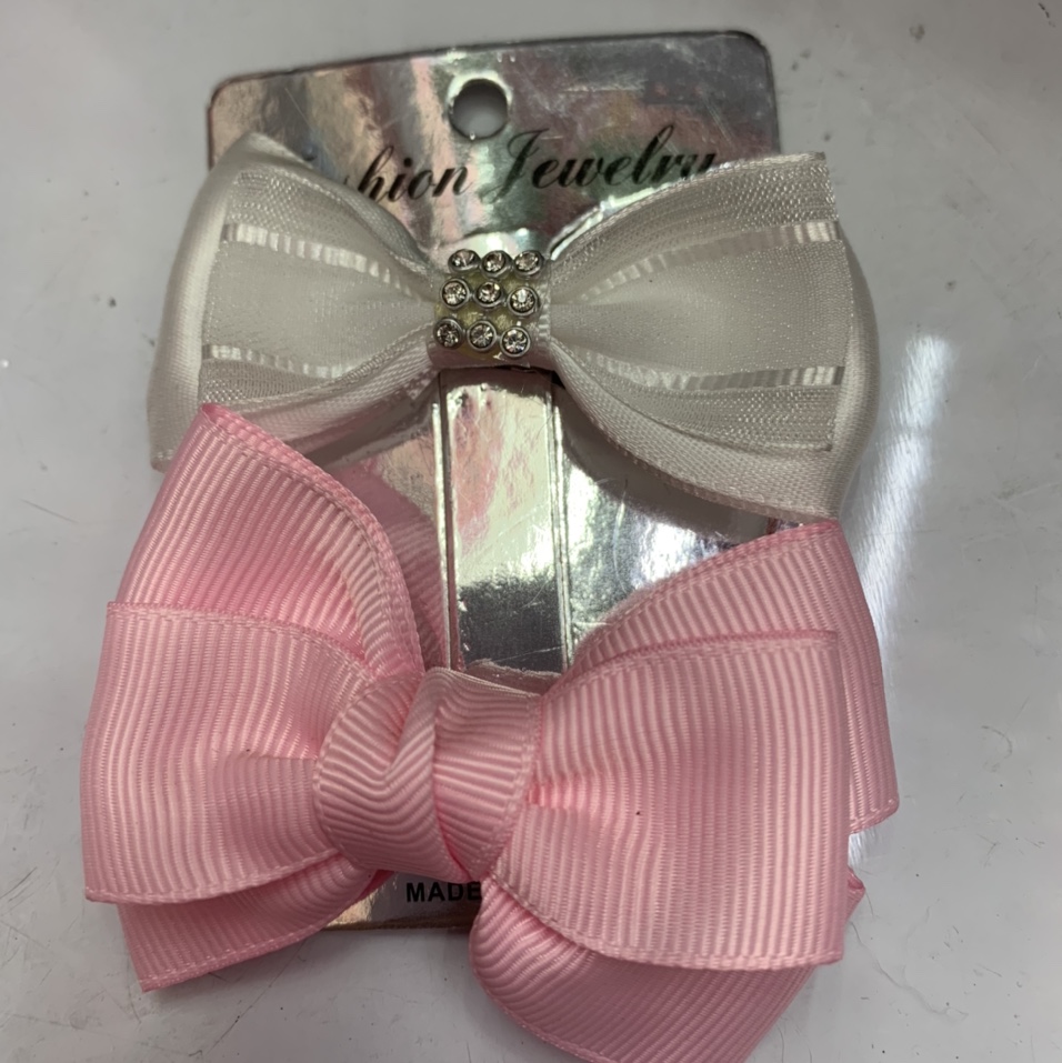 New Korean fashion bow mix mixed color hair clip 30