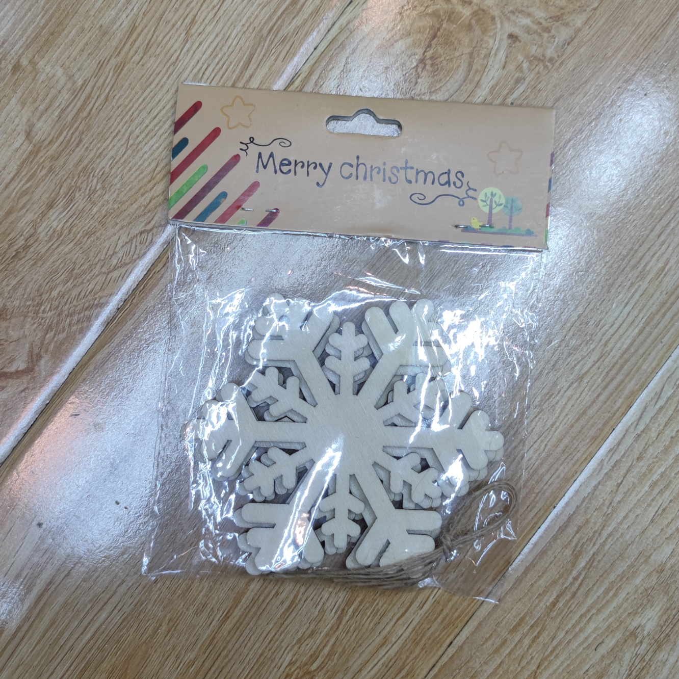 8106 木头片挂件 每包三片 欢迎询价