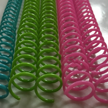厂家直销SGS环保通过PVC塑料螺旋单线圈塑料塑料单线圈塑料装订圈