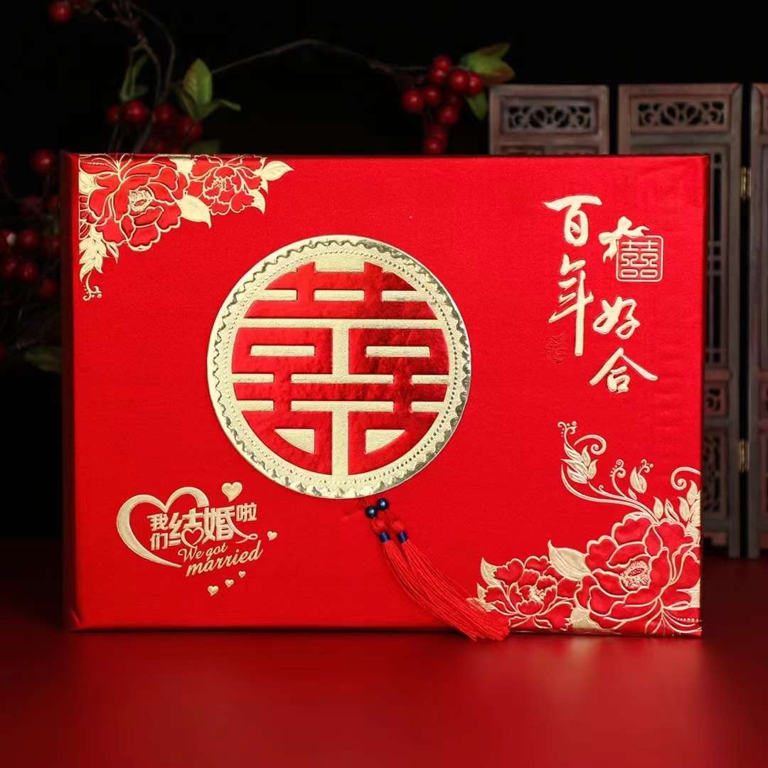 礼薄 金聪礼薄 我们结婚了 喜结良缘 吾家有喜 嘉宾礼薄 进红纸品详情图3