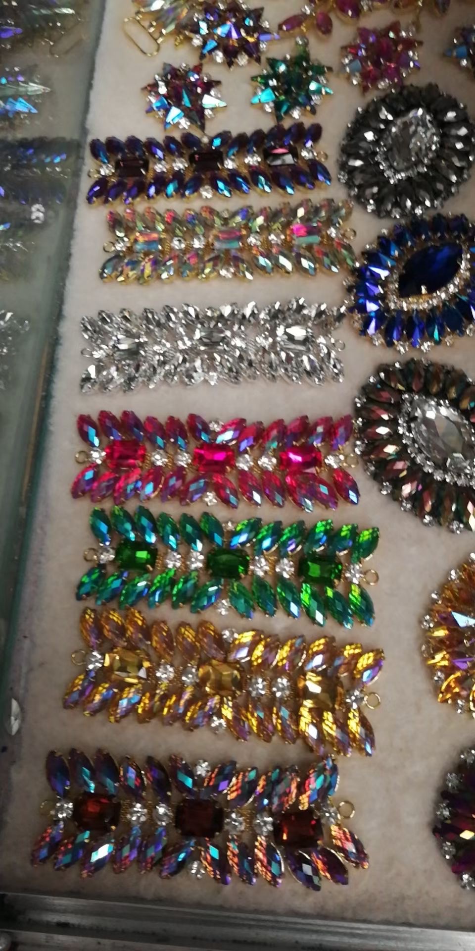 蝴蝶结/diy蝴蝶碟银饰/开口圈/滴油/透明磨砂小五瓣花产品图