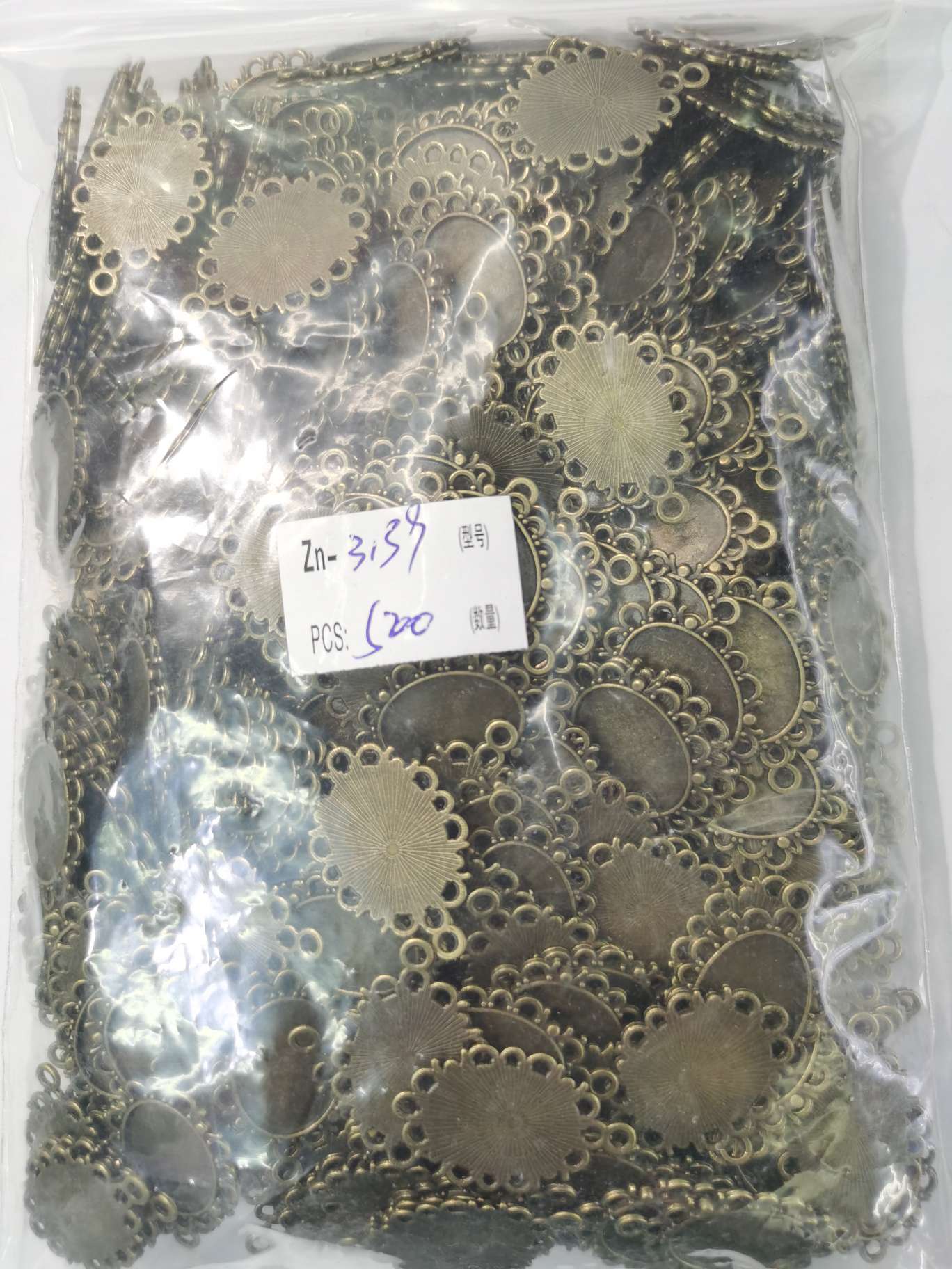 Zinc alloy Zn-3139 for jewelry accessories Item Picture